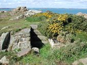 Escalier indépendant n° 1, Pointe Annalouesten, Diben (Plougasnou)