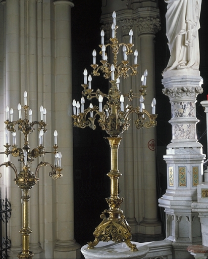 Paire 2 de porte-luminaire