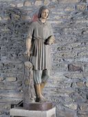 Statue : Saint Isidore, église Saint-Hervé (Caro)