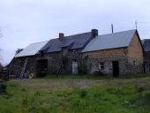 Alignement de maisons 1, la Bleunais (La Chapelle-Bouëxic)