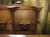 Cathédrale Saint-Tugdual : stalle 31