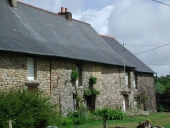 Alignement de maisons, Trudeau (Paimpont)