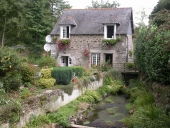 Moulin à farine Hervé, actuellement maison (Meslin fusionnée en Lamballe-Armor en 2019)