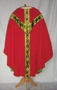 Ornement rouge : chasuble