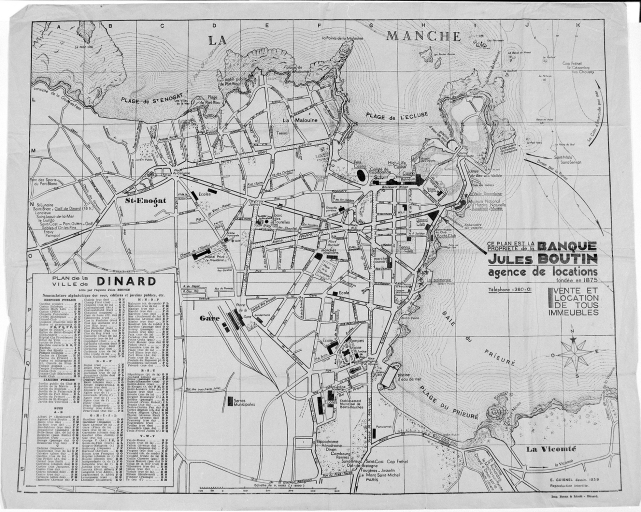 Boulevard de Saint Enogat, puis boulevard Albert Lacroix (Dinard)