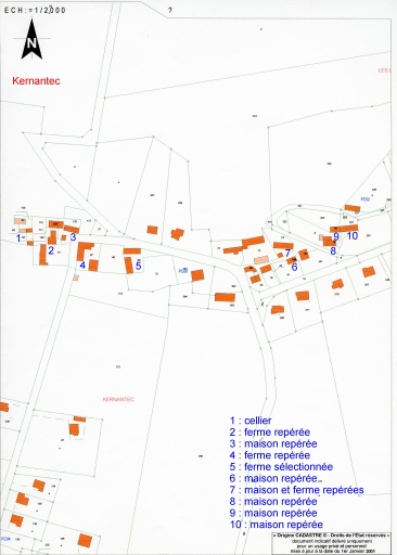 Écart dit village de Kernantec (Baud)