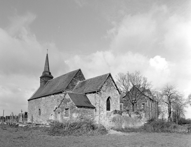Eglise paroissiale Saint-Loup (Le Lou-du-Lac fusionnée en La Chapelle du Lou du Lac en 2016)