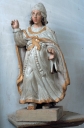 Statuette : saint évêque (?)