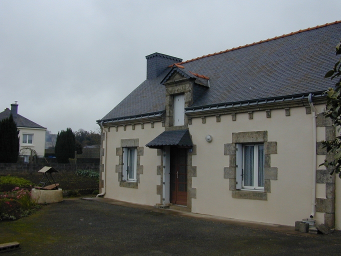 Maison 1, 39 rue de la Résistance, Guevrel (Pluméliau fusionnée en Pluméliau-Bieuzy en 2019)