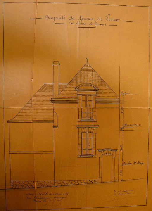 Hôtel dit hôtel de Limur, 31, 31bis rue Thiers (Vannes)