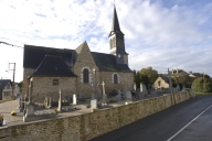 Les églises, cimetière et croix de chemin sur la commune de La Selle-Guerchaise