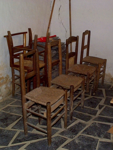 Chaises d'église (8), Saint-Melaine (Maure-de-Bretagne fusionnée en Val d'Anast en 2017)