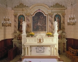 Ensemble du maître-autel (2 degrés d'autel, autel, tabernacle, exposition)