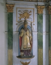 Statue (grandeur nature) : saint Nicolas de Bari