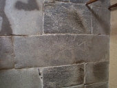 Ensemble de 11 dalles funéraires