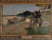 Tableau, cadre : Porteur de dépêches