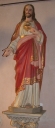 Statue sur culot : Sacré coeur
