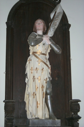 Statue : sainte Jeanne d'Arc