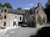 Moulin à farine de Sainte-Anne, actuellement maison, Sainte-Anne du Houlin (Plaine-Haute)
