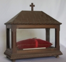 Ensemble de 2 reliquaires de saint Etienne et de sainte Victoire