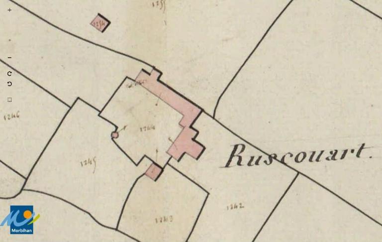 Manoir, le Ruscouart (Sérent)