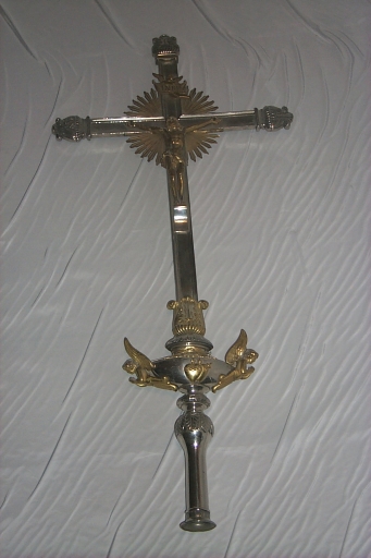 Croix de procession 1 (Maure-de-Bretagne fusionnée en Val d'Anast en 2017)