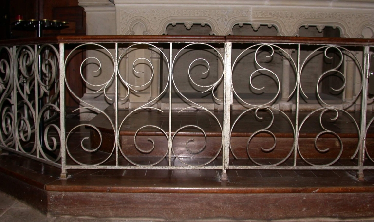 Ensemble de 2 clôtures d'autel