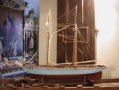 Ex-voto goélette (maquette de procession)