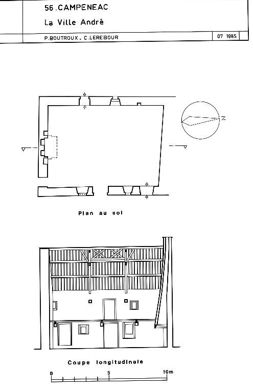 Maison, la Ville André (Campénéac)