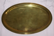 Paire de plateaux de communion