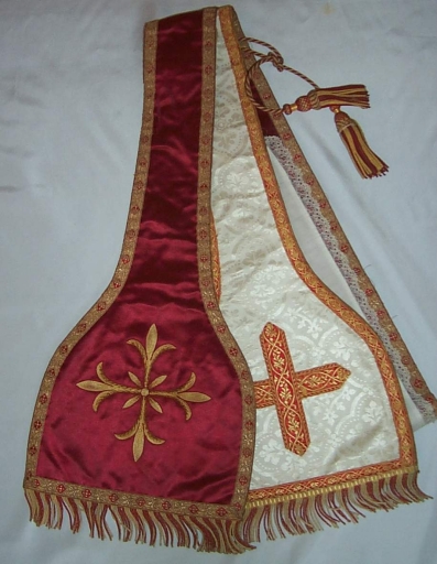 Étole pastorale réversible 4