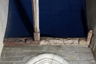 Ensemble de sablières, entraits et blochets