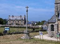 Croix monumentale de l'ancien cimetière (Tonquédec)