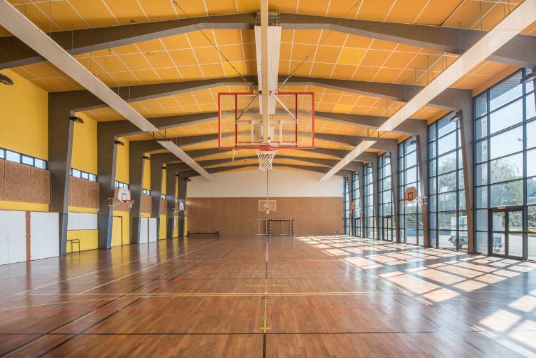 Gymnase du lycée Joliot-Curie, 144 boulevard de Vitré (Rennes)