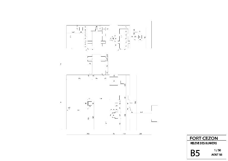 Abri pour un groupe (type 501) avec périscope (A 36 / 5), au sud de l'Ile Cézon (Landéda)
