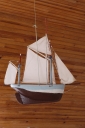 Maquette de bateau à usage d'ex-voto