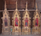 Ensemble de 4 reliquaires