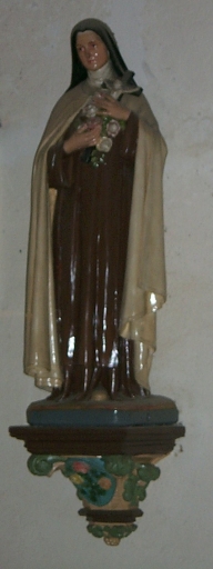 Statue sur culot : sainte Thérèse de l'Enfant-Jésus
