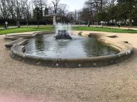 Bassins du jardin à la française, Parc du Thabor (Rennes)