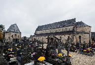 Abbaye de Daoulas, actuellement église paroissiale Notre-Dame, centre d´exposition, parc (Daoulas)