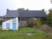 Alignement de deux maisons, la Chapelle de Gavrain (Renac)