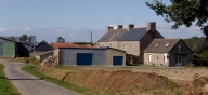 Ferme, alignement de trois logis, Kervran (Pleubian)