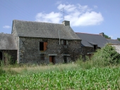 Maison, puis ferme, le Brûlis des Forges (Paimpont)
