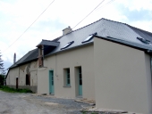 Alignement de maisons, la Massue (Bruz)