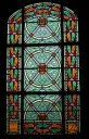 Ensemble des 7 verrières décoratives des baies 1 à 6, 00