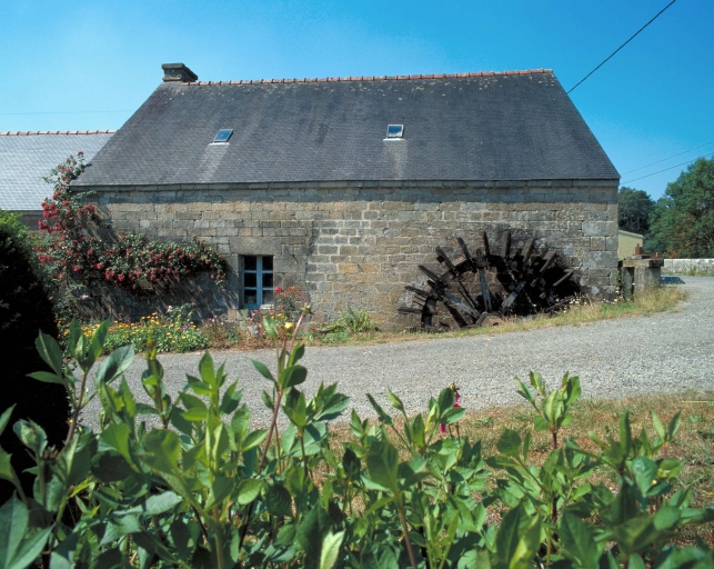 Moulin à farine, le Moulin de Boterff (Melrand)