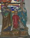 Groupe sculpté : La Sainte Famille