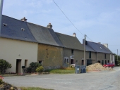 Alignement de maisons, la Grande Porte (Breteil)