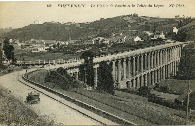 Pont de chemin de fer dit viaduc de Souzain (Plérin-sur-Mer)