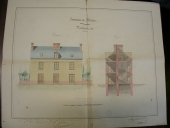 Presbytère, rue de la Poste (Melesse)